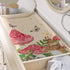 Mushroom Rabbit Easter Changing Pad Cover, Waterproof Decor, Cozy Breathable Lightweight Sheet for Infant/Toddler