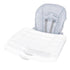 Baby Trend Space-Saving Booster High Chair - Pebblestone Aqua