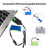BaiWeiDun 7.4V SM-2PIN 7.4V 2S 1) USB Charger Cable with Plug Compatible RC Car RC Plane RC Tank RC Boat and Other