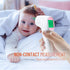 No-Touch Infrared Digital Forehead Thermometer for Adults, Kids & Babies, LCD Backlight Display with Fever Alarm