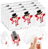 12 Decks Christmas Playing Cards - Snowman Shaped Mini Playing Cards for Christmas Activities and Party Supplies