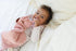 Leyl&Ari Organic Muslin Lovey Blanket | Cotton Bunny Security Blanket for Boys and Girls (Dusty Rose) by Leyl&Ari