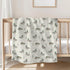 Selgkds 30x40inch Hunting Ducks Baby Blankets for Girls Boys Vintage Mallard Duck Leaves Pond Swaddle Receiving Blanket