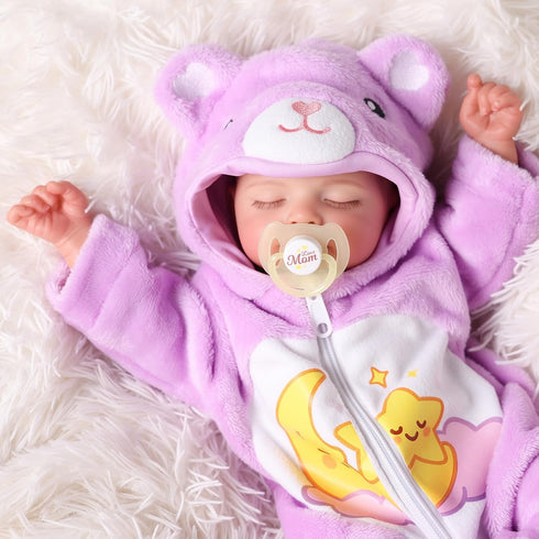 20 Inch 3+ BABESIDE Lifelike Reborn Baby Dolls, Realistic Newborn Baby Doll with Poseable Body, Real Life Baby Dolls