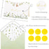 Stickers(50 Pack), Crisky Sage Green Baby Shower Thank You Cards with Envelopes & Eucalyptus Baby Thank You Cards Bulk