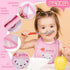HooLing 24 Pack Soft Cotton Waterproof Bibs for Toddlers - Perfect for Feeding and Newborn Parties