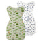 Premium Soft Cotton Swaddle Blanket Sleep Sacks Arms Up Design 2 Packs