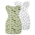 Premium Soft Cotton Swaddle Blanket Sleep Sacks Arms Up Design 2 Packs
