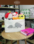 HUNRUNG Cute Rectangle Storage Basket, Canvas Organizer Bin for Pet/Children Toys, Books, Clothes (Elephant)