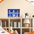 Tujoe 2 1/64 58 Pcs Display Case for Toy Car Garage with LED Light Stackable Scale Diecast Toy Cars Garage for Maximum