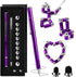 SUKIPIN Magnetic Fidget Pen, Magnetic Fidget Pens for Adults, Purple Magnet Pen