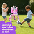 Move2Play, 30+ 1, 2, 3+ 6, 12, 18, 24+ Giraffe Basketball Hoop & Soccer Goal Activity Center | Sounds & Lights | Year
