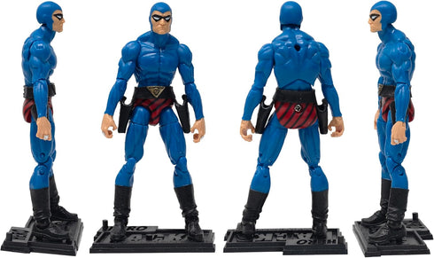 21st 1.5 1:18 Boss Fight Studio Hero H.A.C.K.S. Phantom Action Figure, Wave Highly Articulated Figurine & Accessories