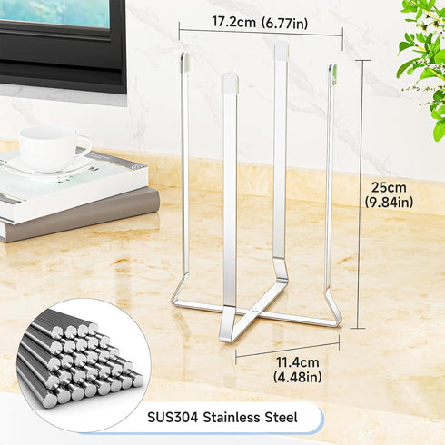 Water Bottle Drying Rack, Baby Bottle Dryer Rack, Stainless Steel Bottles Drying Rack, Collapsible Cup Rack Dryer
