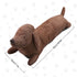 36 Inch Dachshund Dog Stuffed Animal Plush, Long Weiner Dog Body Pillow, Cute Large Plushies Decor Gift for Kids
