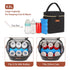 Pack, 6 9 Mancro Breastmilk Cooler Bag with Ice Fits Baby Bottles Up to Ounce Insulated Baby Bottle Bag, Breast Milk