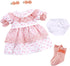 BABESIDE 5 Pcs Reborn Baby Doll Clothes Accessories Set for 17-22 Inch