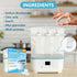 200Pcs Momcozy,Deep Detergent Washing Tablets for Cleaning Baby Brezza Bottle Washer,Compatible with All Brands Baby