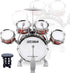 Set 5 3 4 5 3-5 Toy Drum for Toddler Kids | Jazz Drum Kit with Drums Percussion Musical Instruments Toys for Year Old
