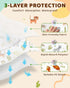 Packaged, 20/50pcs Lictin Disposable Baby Bibs, Individually Hygienic and Convenient for Toddler, Baby Travel