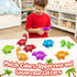 Kasfalci Alphabet Learning Toys, Dinosaur Toys for Kids, ABC Learning for Toddlers, Matching Letter Game,Color