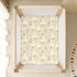 miaozhen 1 Pack 52x28 Cotton Baby Crib Sheets Comfy Breathable Cute Cartoon Garden Gooses Beige Unisex Child Crib
