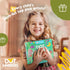Jar Melo Washable Dot Markers, 6 Colors with 108 PDF & 10 Physical Activity Papers, Non-Toxic Bingo Daubers