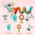 0-6 0-3 0-6 0 3 6 9 12 MONSTIME Car Seat Toys for Babies Months, Newborn Toys Baby Toy Months Stroller Toys, Infant Toy