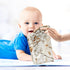 YETTASBIN 4 5 Pack Watercolor Deer Muslin Baby Hand Washcloths, Soft Cotton Bath Face Towel, Layers Extra Absorbent