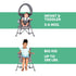 Portable Grey Baby Delight Go with Me Jubilee Chair - Indoor & Outdoor Use
