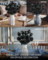 TYCOLE Sets, 8-12 (512Pcs) Black Roses Flowers Building Artificial Bouquet Botanical Collection Building Blocks