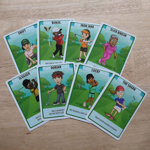 18 Holes: Second Edition Base Game - Compete to Create a Golf Course, Seabrook Studios, Ages 14+, 1-5 Players