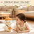 8 1-3 Plush Interactive Talking Duck Toy for Baby Toddler, Toys Boys Girls Gifts Singing Mimicking Repeating What You