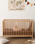 52''x28'' 2 Pack(Sunshine&Brown) Blissful Diary Muslin Crib Sheets for Girl Boy, Boho Neutral Soft Cotton Baby Sheet