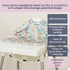 CoolaPeach Long Sleeve Baby Bib - Mess-Proof Feeding Bibs for Babies - Adjustable, Waterproof, and Highchair/Table