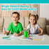 YGAOHF 6PCS Paint Brushes for Kids, Assorted Washable Paintbrushes Set, Easy to Clean & Hold Small Toddler Paint Brush