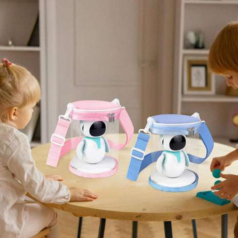 Carrying Bag compatible with Eilik Robot Pets, Display Case compatible with Eilik Interactive Companion Toys, Pink, Bag