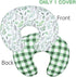 22.5 18 Winmany Baby Nursing Pillow Cover Infant Removable Breastfeeding Pillow Cover Cute Pattern Newborn Nursing