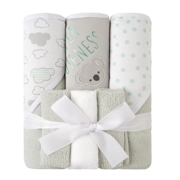 Viviland Baby Towels and Baby Wash Cloths Set Hooded Baby Towels Baby