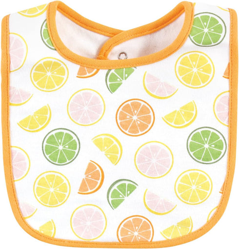 Set Hudson Baby Unisex Baby Cotton Bib and Headband