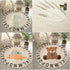Jackcsale 39 inch) ABC Round Rug for Kids Soft Alphabet Nursery Area Rug Boys Girls Educational Learn Fun Rug Play Mat