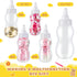 2 11 4 Inch Tessco for you Pcs Large Baby Milk Bottle Fillable Baby Shower x Piggy Bank Plastic Container for Game