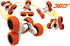 Lexibook Crosslander Luminous Terrain Car: Wrist Remote, Rechargeable Electronic Action Kit, White/Orange Color