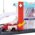 Matchbox Cars Playset - Action Drivers Helicopter Rescue & 1:64 Scale Toy Ambulance, Connects to Other Sets
