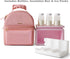 Packs SUNVENO Breast Milk Cooler Bag with Detachable Insulation Box, Double-Layer Pumping Travel Bag for Work