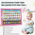 Wenbeier Kids Tablet Learning Pad, Toddler Tablet with ABC Word Song Music for Educational Preschool Boys & Girls