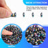 OSSIJAY 550+ Pcs Putty Fidget Toys for Adults Teens, Stress Relief Sensory Toys for Autism ADHD Anxiety, Desk Fidgets