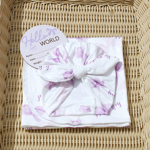 Set 32 32 inches Ylsteed Newborn Receiving Blanket Headband Baby Swaddle Floral Wrap Baby Swaddle Blankets for Newborns