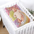 Mermaid Changing Pad Cover for Baby Infant Soft Breathable Baby Nursery Diaper Changing Pad Cover Cradle Mattress Cover