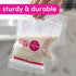 8oz, 100ct Dapple Breast Milk Storage Bags with East Pour Spout, Leakproof Double Zipper, BPA-Free, Pre-Sterilized